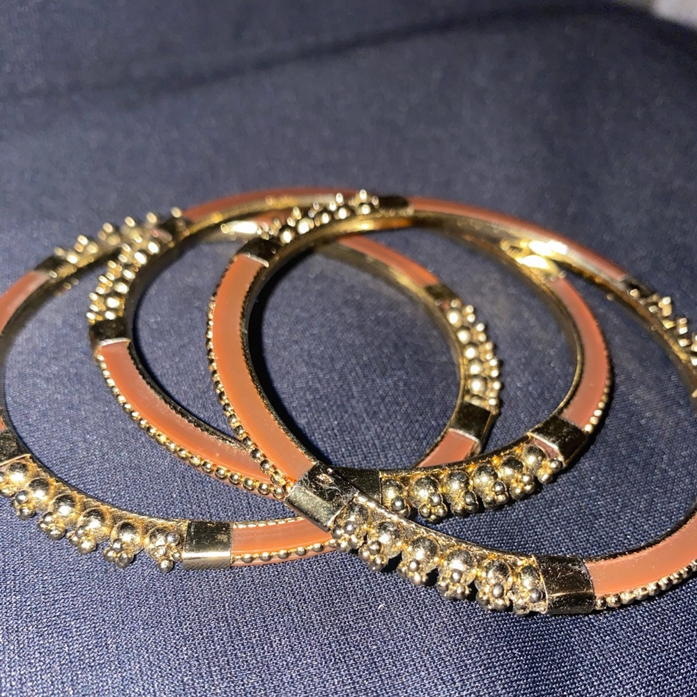 Brown & Gold Bracelet Set
